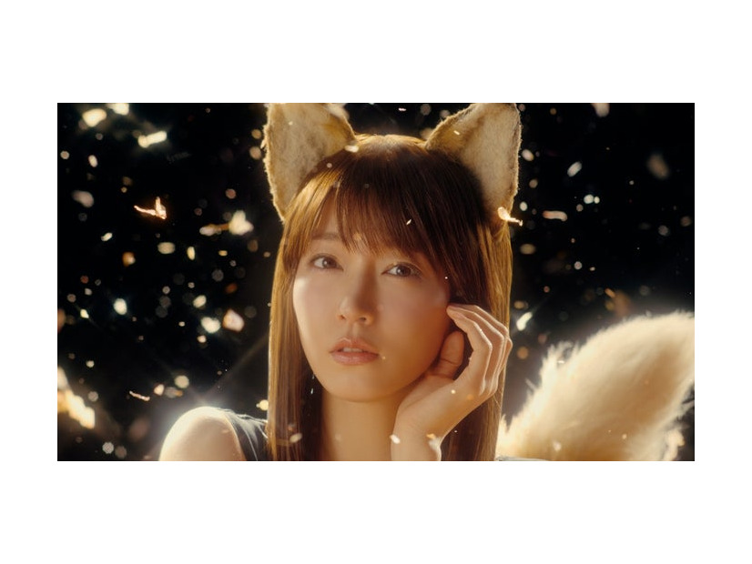 吉岡里帆／新TVCM「帰ってきたどんぎつね 篇」（提供写真）