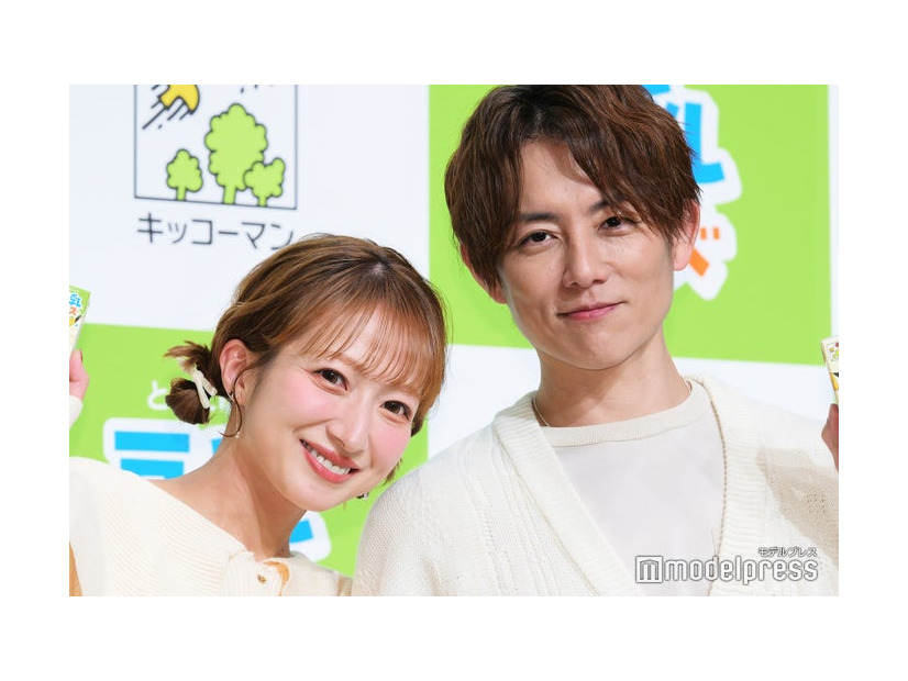 辻希美、杉浦太陽（C）モデルプレス