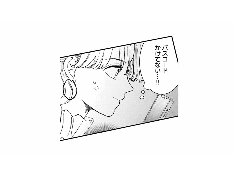 パスコードなしの夫のスマホを手にした妻。今こそ不倫の証拠を掴めるか…？【夫は嘘をついている #49】