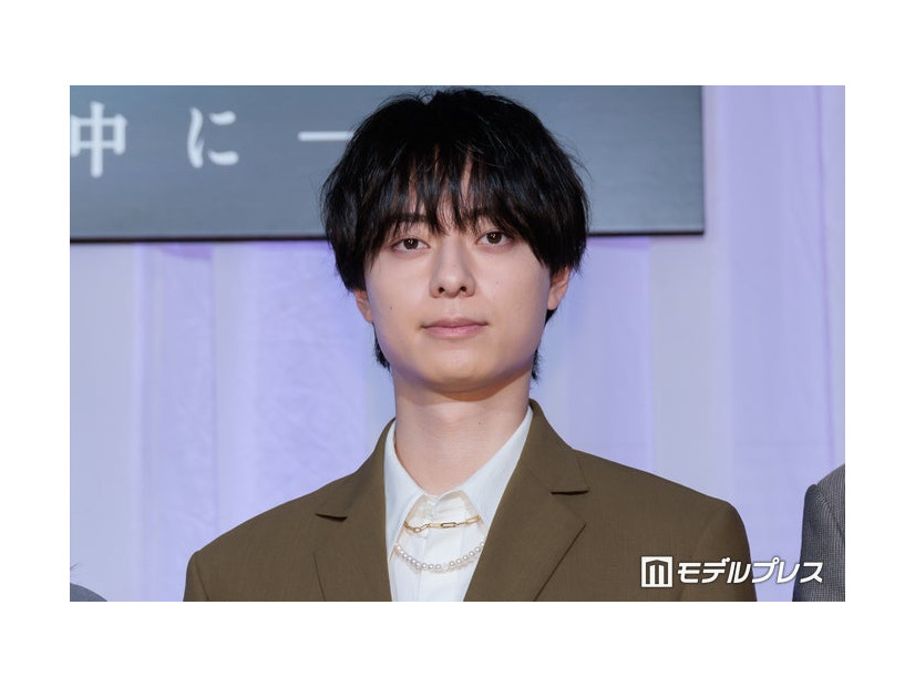 「月夜行路 ―答えは名作の中に―」制作発表会見に出席した作間龍斗（C）モデルプレス