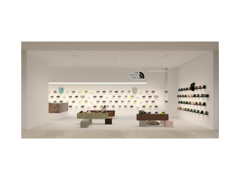 ザ・ノース・フェイス、世界初となるフットウエア中心のコンセプトショップを4月25日に心斎橋でオープン