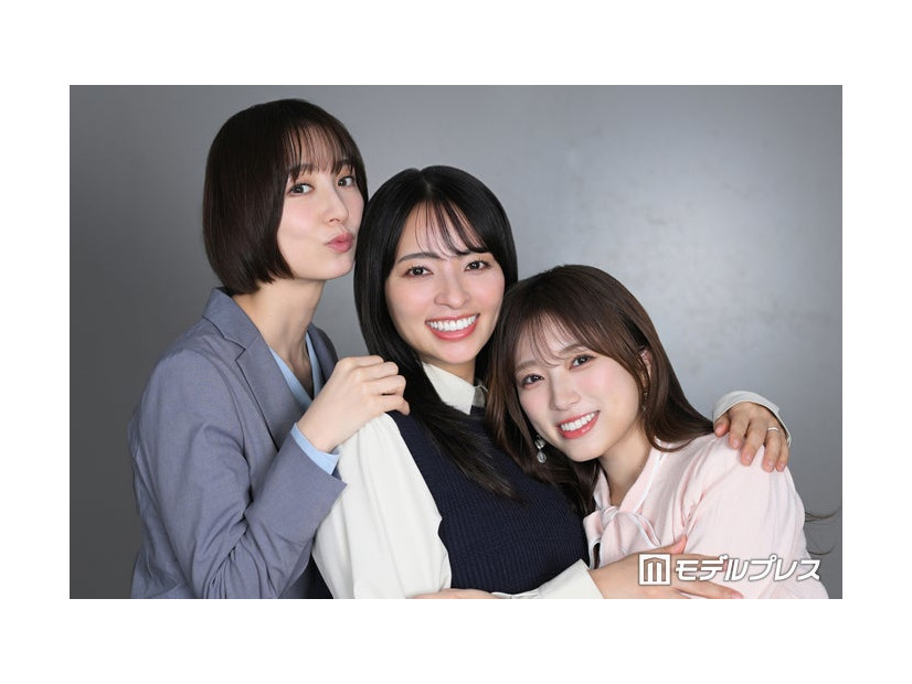 （左から）篠田麻里子、水崎綾女、矢吹奈子（C）モデルプレス