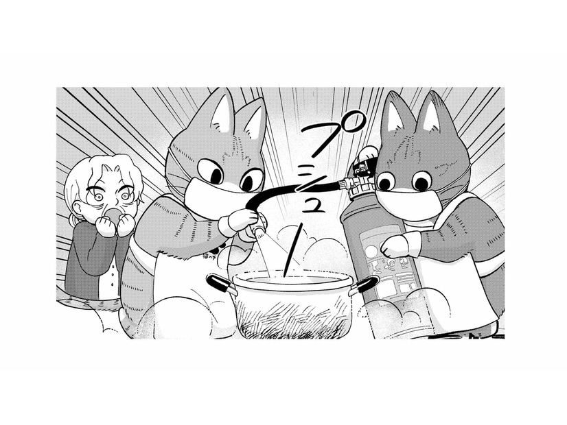 火をかけっぱなしの鍋で火事寸前…外で待っていた家事代行の猫が助けてくれた!?【家政婦よんだら猫がきた #12】