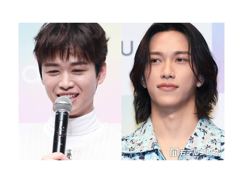 「MEDULLA」新CM発表会に出席した後藤威尊、池崎理人（C）モデルプレス
