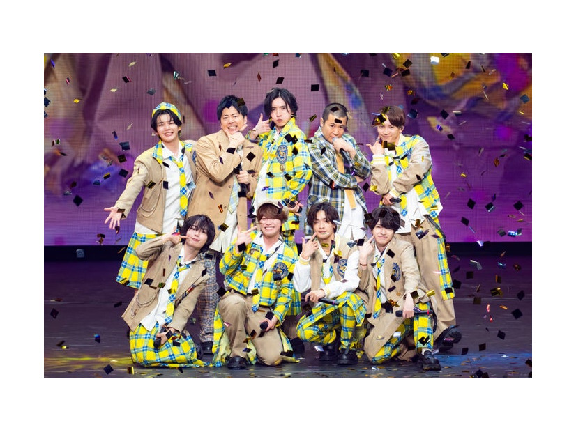 なにわ男子＆コットン／「なにわ男子の逆転男子 祝3周年 ～スタジオ飛び出してKアリーナ横浜に来ちゃいました～」4月7日公演（C）テレビ朝日