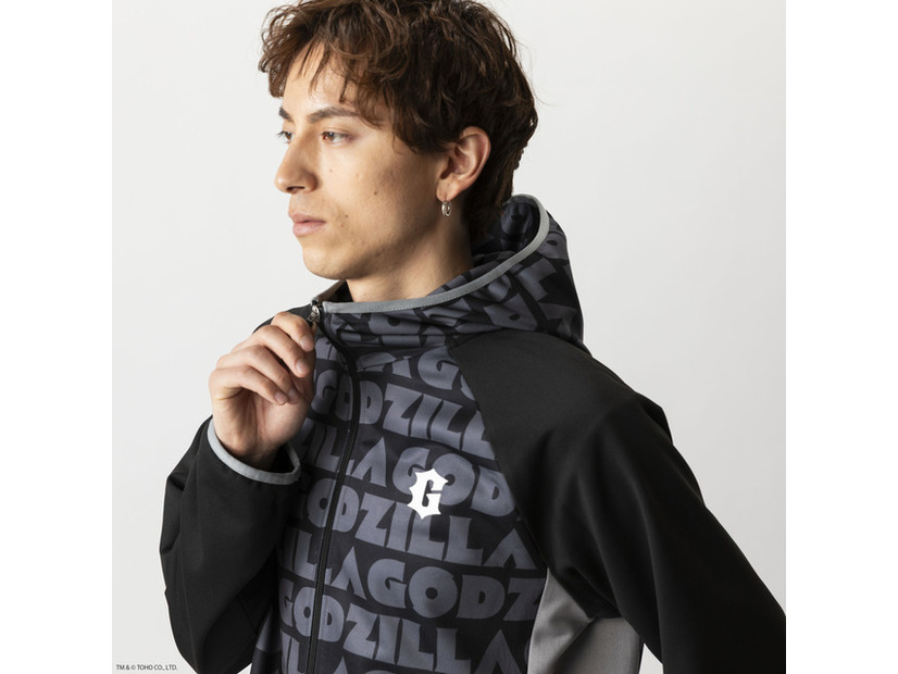 「GODZILLA」フード付きトラックジャケットTM & © TOHO CO., LTD.
