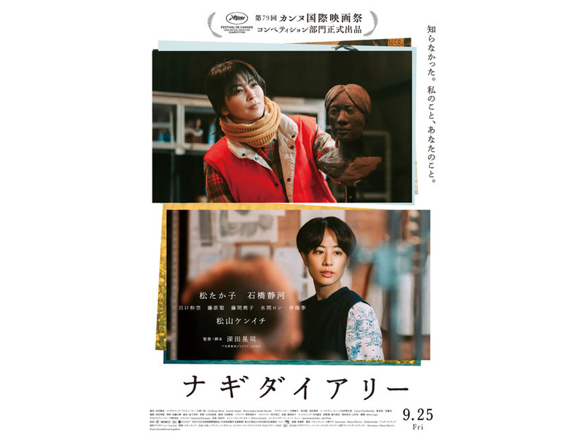 『ナギダイアリー』© 2026 ナギダイアリー・パートナーズ (スターサンズ/八朔ラボ/ワンダーストラック) / Survivance / Momo Film Co.