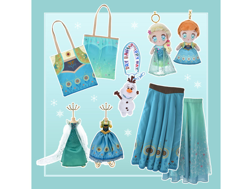 トートバッグ　ぬいぐるみキーチェーン＜オラフ＞　ぬいぐるみキーチェーン（TINYシリーズ）　アクセサリースタンド© Disney