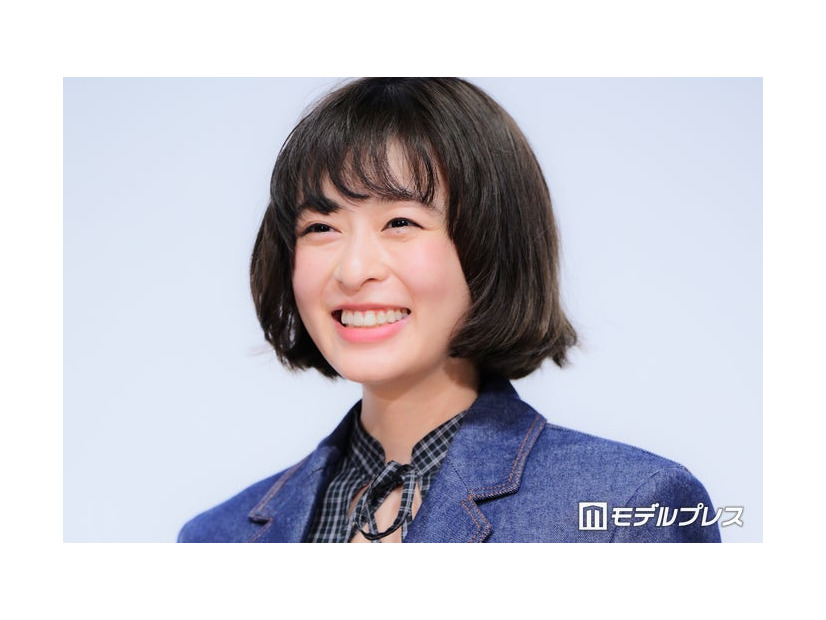 「炎上」初日舞台挨拶に出席した森七菜（C）モデルプレス