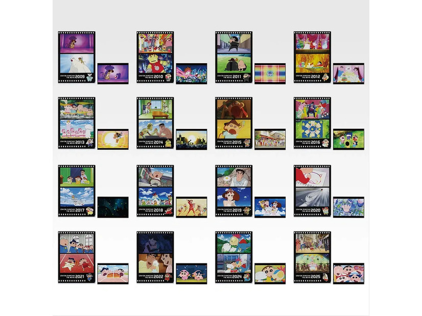 I賞 クリアファイル＆ポストカードセット -2009～2025-©臼井儀人／双葉社・シンエイ・テレビ朝日・ＡＤＫ 1993-2025