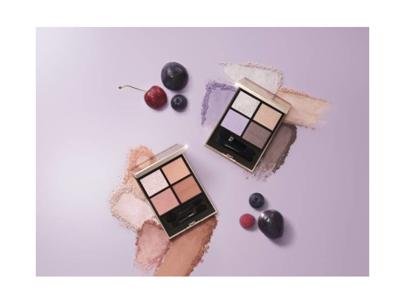 LUNASOL、夏コレ『JUICY＆DEWY』新色「アイカラーレーションN 21ピーチフュージョン」登場