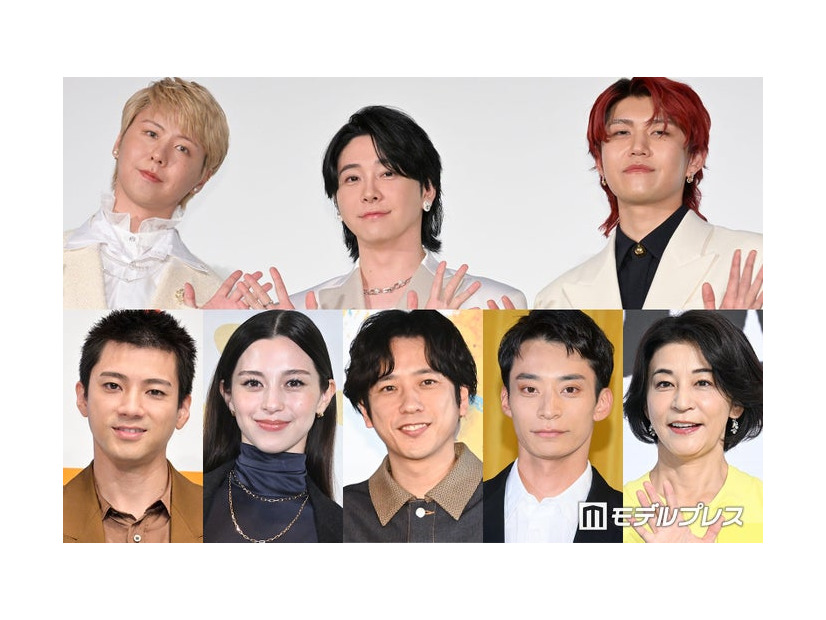 Mrs. GREEN APPLE、山田裕貴、中条あやみ、二宮和也、入江陵介、高嶋ちさ子（C）モデルプレス