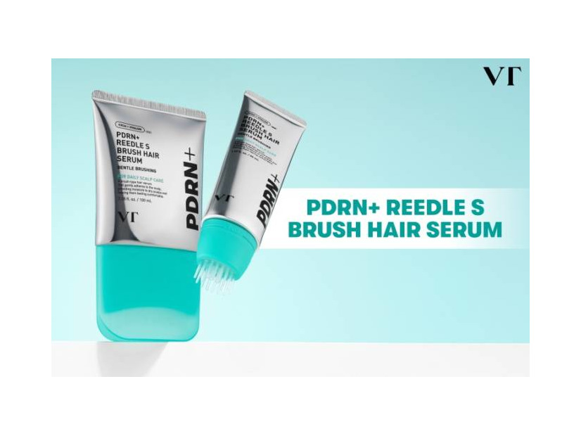 VT COSMETICS、ブラシ一体型で頭皮ケアが叶う「PDRN＋ リードルS ブラシヘアセラム」登場