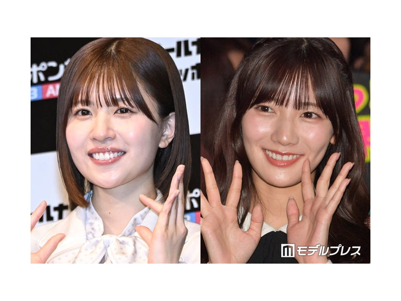 松田好花、河田陽菜（C）モデルプレス