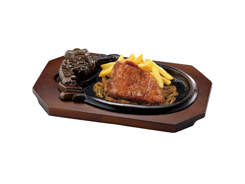 「炭焼き極選プレミアムサーロインステーキ」