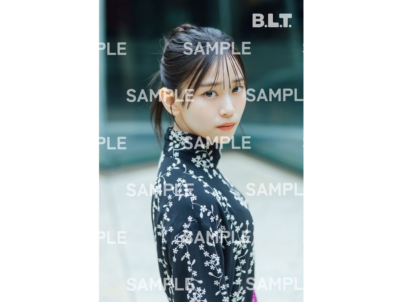 「B.L.T.2026年6月号」ローソンエンタテインメント購入特典ポストカード【山下瞳月（櫻坂46） ポストカードA】
