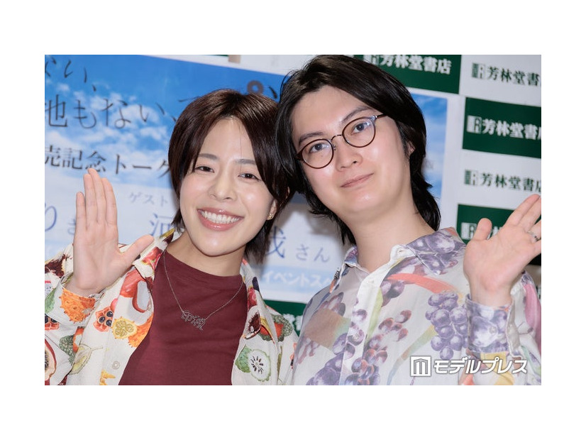 篠原かをり、河村拓哉（C）モデルプレス