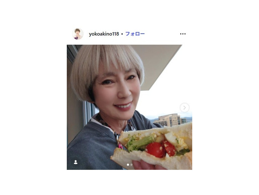 秋野暢子Instagramより