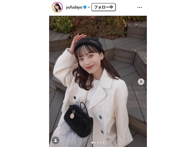 由布菜月Instagramより