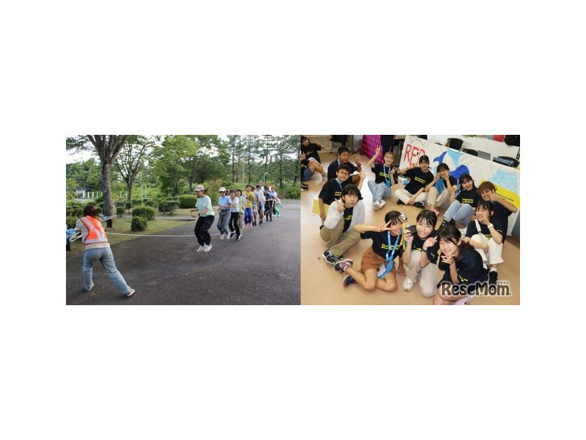 キャンプのようす