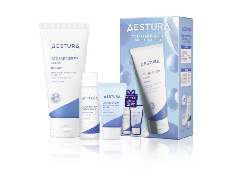 AESTURA、水分チャージ＆うるおいバリアが叶う「アトバリア365 クリーム 新商品お試しセット」発売