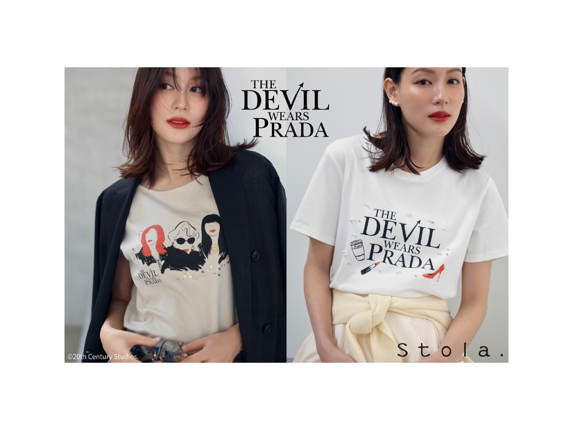 『プラダを着た悪魔』Stola.別注Tシャツ© 2025 20th Century Studios.