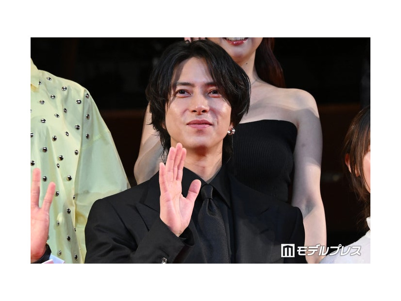 映画「正直不動産」（5月15日公開）の完成披露試写会に出席した山下智久（C）モデルプレス
