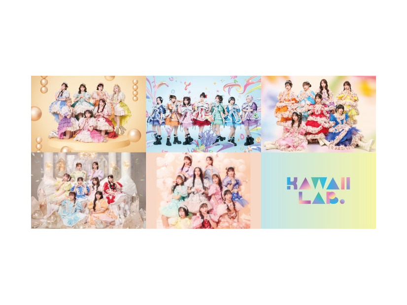 （上段左から）FRUITS ZIPPER、CANDY TUNE、SWEET STEADY（下段左から）CUTIE STREET、MORE STAR（提供写真）