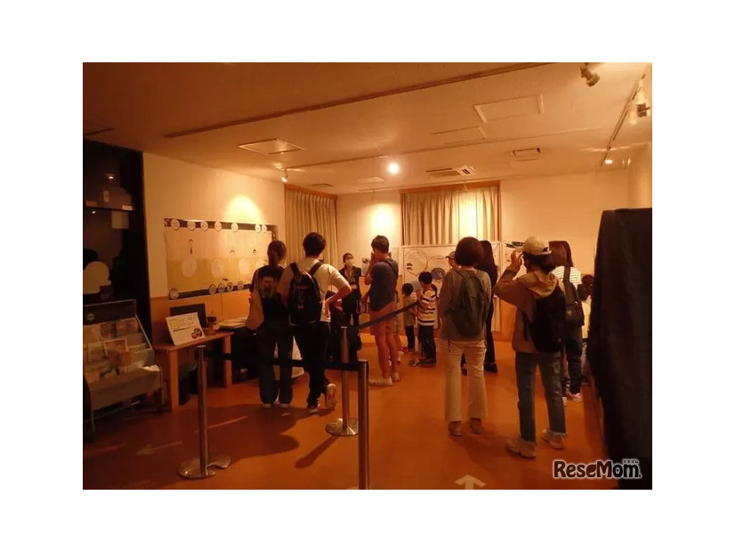 昨年のホタルの特設展示