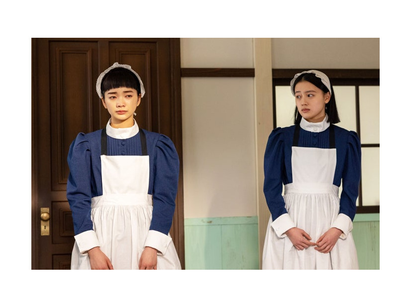 見上愛、上坂樹里「風、薫る」第33話（C）NHK