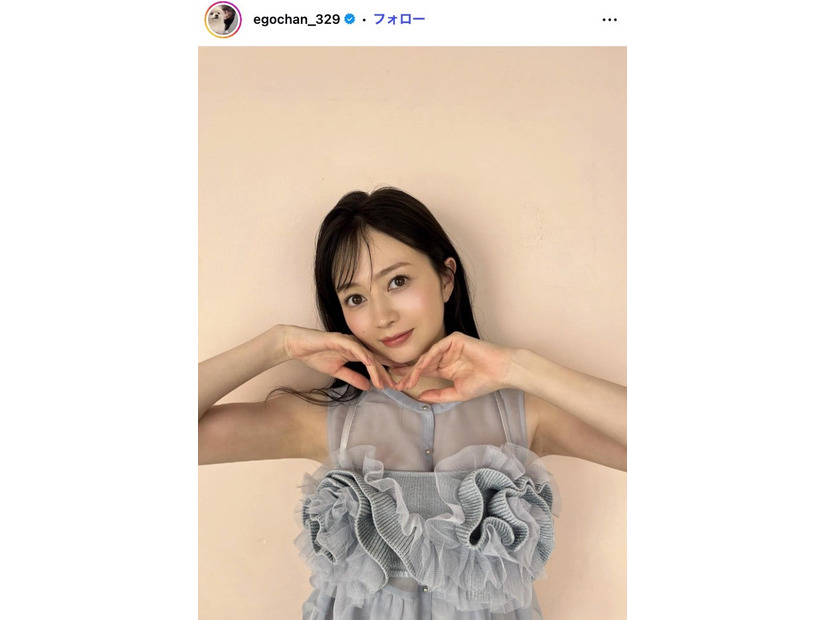 江籠裕奈Instagramより