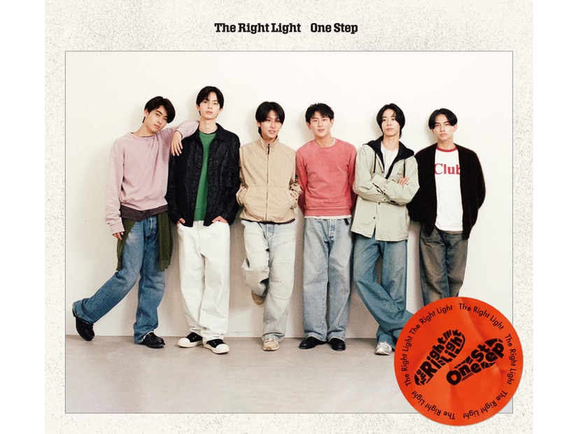 The Right Ligh／1stアルバム「One Step」初回限定盤ジャケット写真（提供写真）