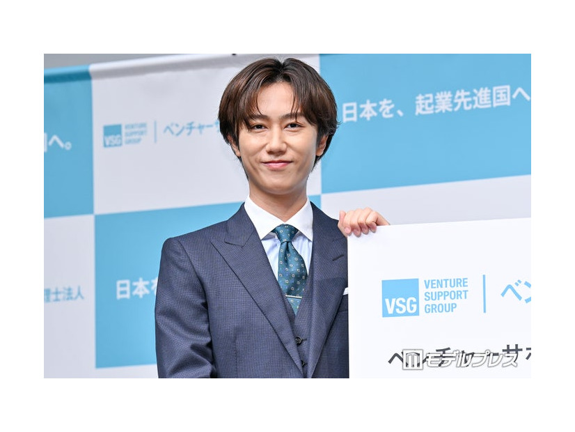 「ベンチャーサポートアンバサダー就任記者発表会」に出席した阿部亮平（C）モデルプレス
