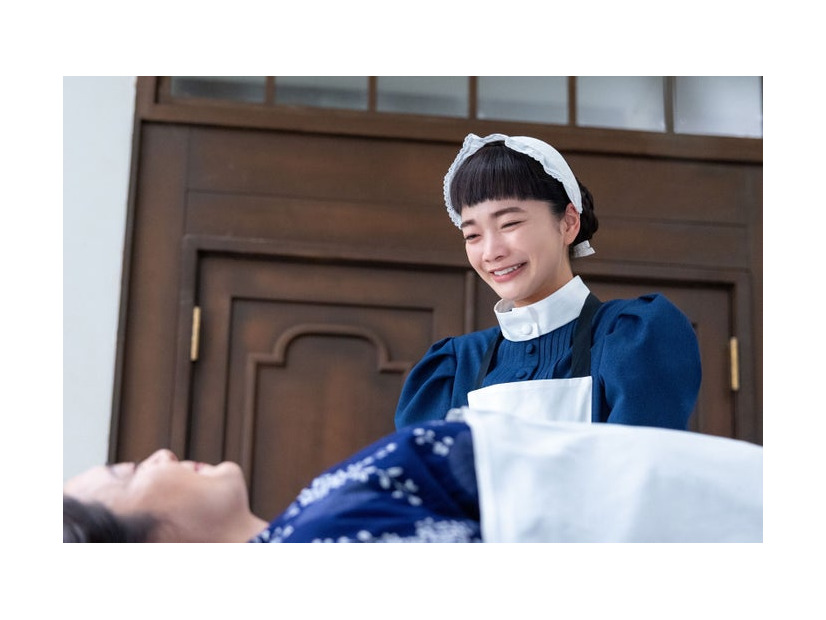 仲間由紀恵、見上愛「風、薫る」第41話（C）NHK