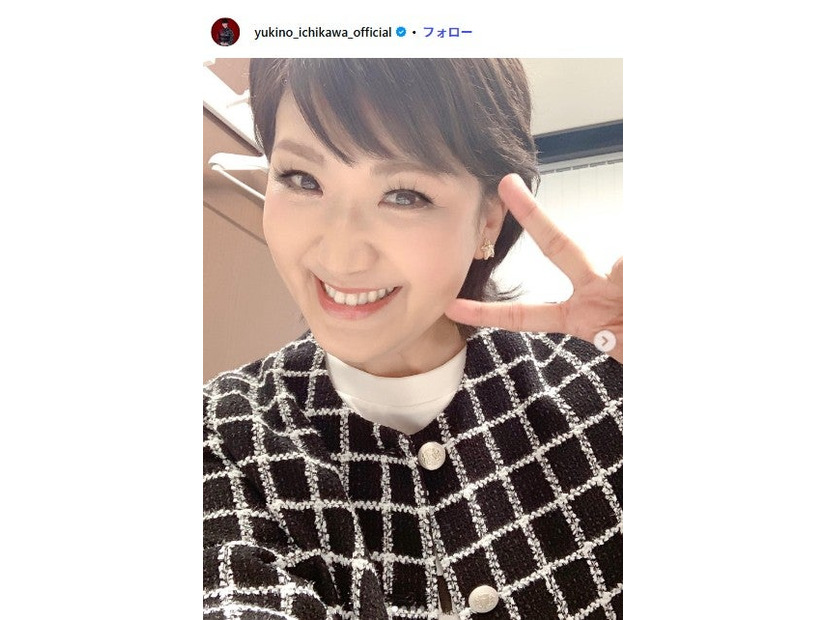 市川由紀乃Instagramより