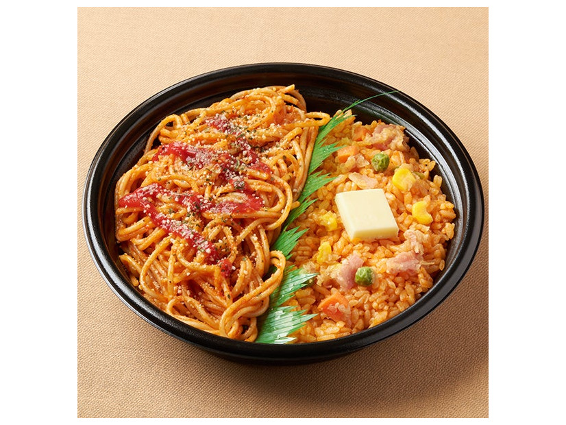 ナポリタン＆バター風味ケチャップライス（税込595円）／提供画像