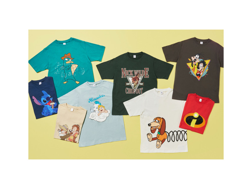 ディズニーキャラクターTシャツ