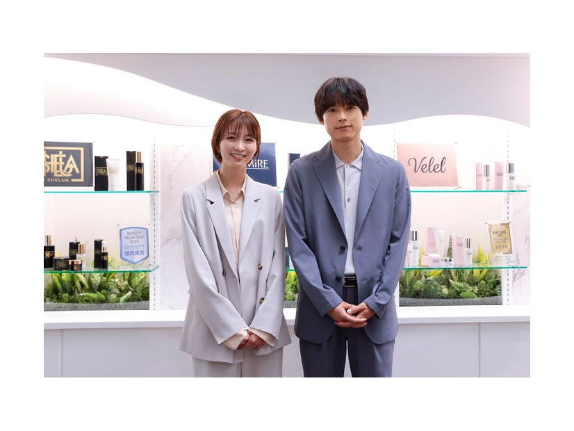 岡崎紗絵、松村北斗（C）日本テレビ