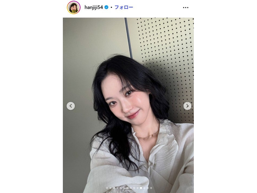 ハン・ジヒョンInstagramより