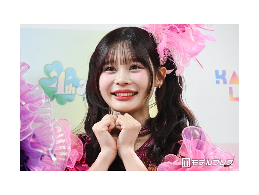 CANDY TUNEデビュー3周年公演「CANDY CANDY CANDY PARTY」囲み取材に出席した村川緋杏（C）モデルプレス
