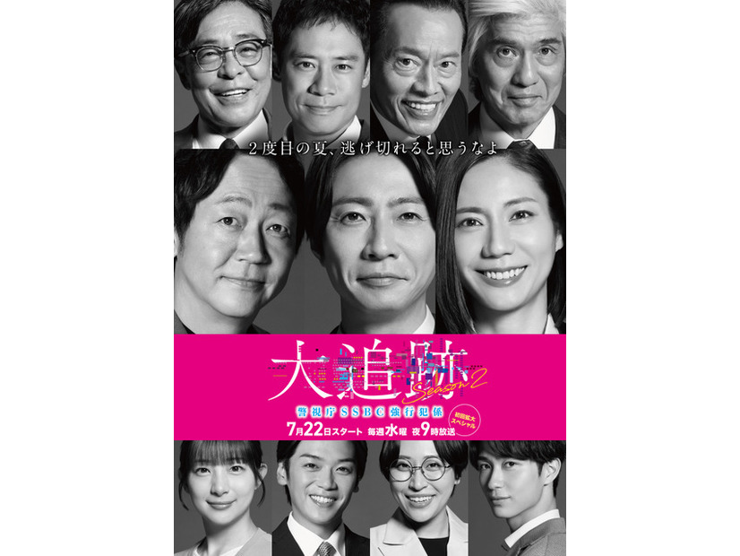 「大追跡～警視庁SSBC強行犯係～Season2」©テレビ朝日　東映