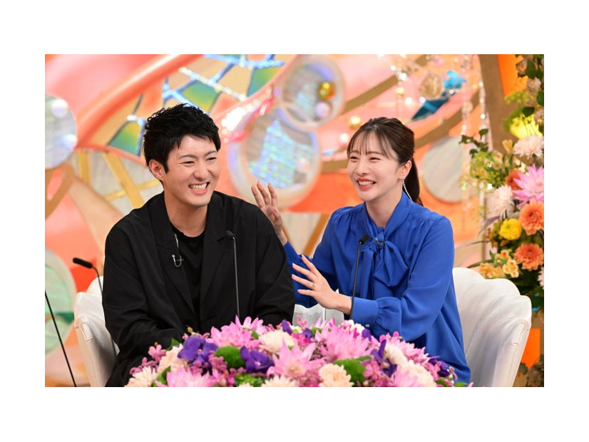 中村橋之助、能條愛未（C）ABCテレビ