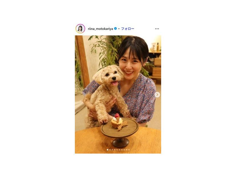 本仮屋リイナアナウンサーInstagramより