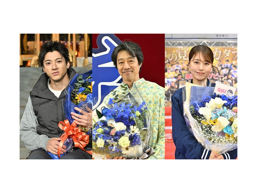 山田裕貴、堤真一、有村架純（C）TBS