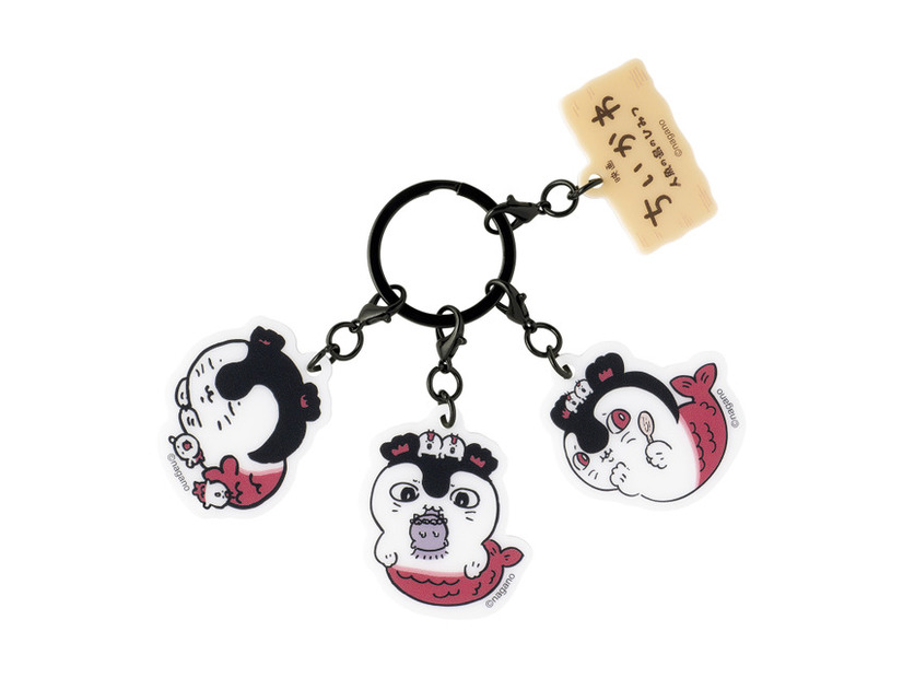 3連アクリルチャーム  各1,320円