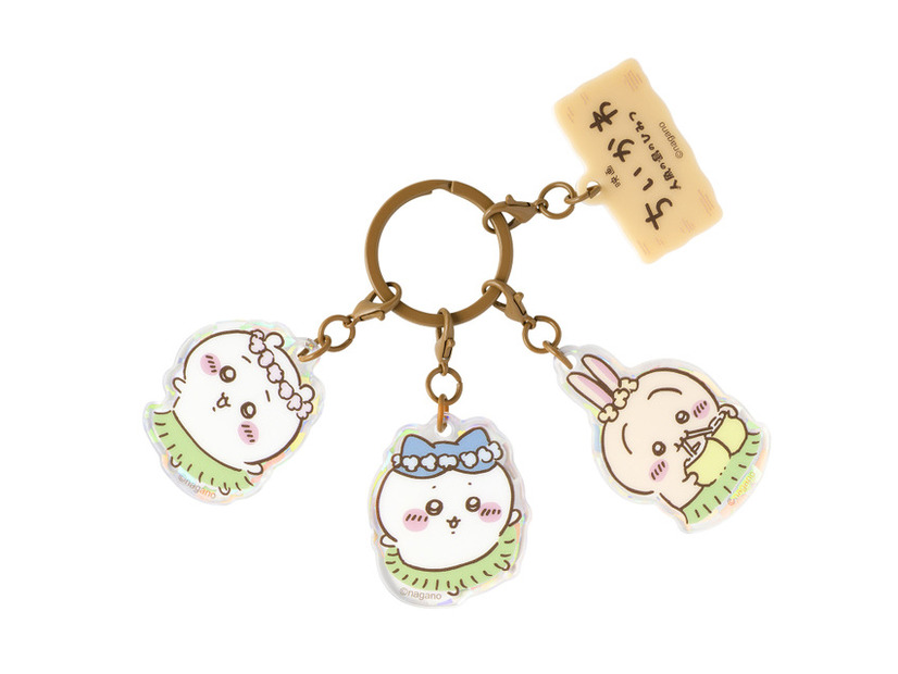 3連アクリルチャーム  各1,320円