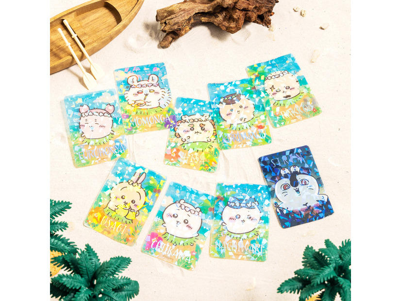 トレーディング 海辺のキラキラクリアカード（全９種）単品：440円　BOX：3,960円