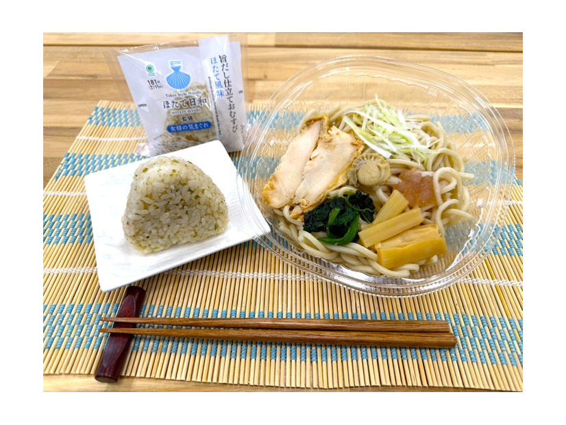「Tokyo Style Noodle ほたて日和」監修の2商品／提供素材