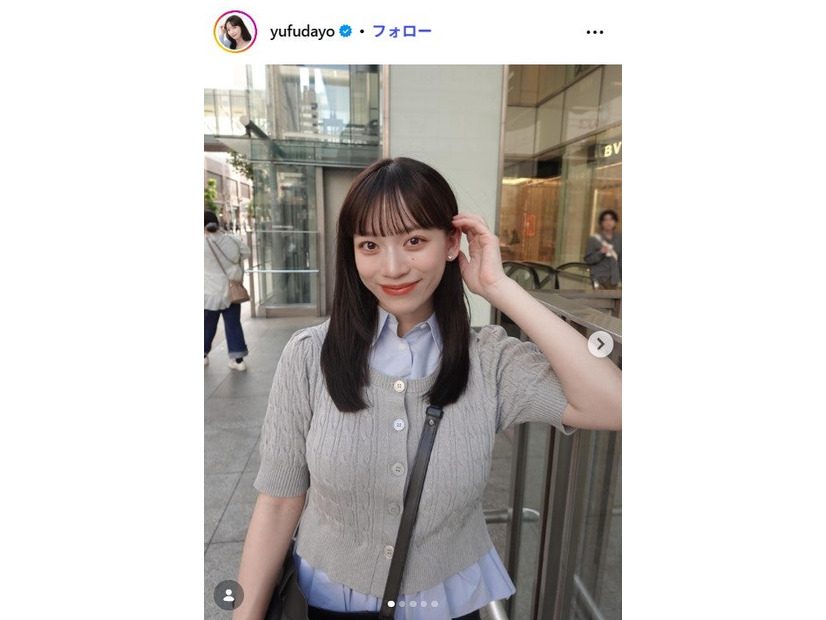 由布菜月Instagramより