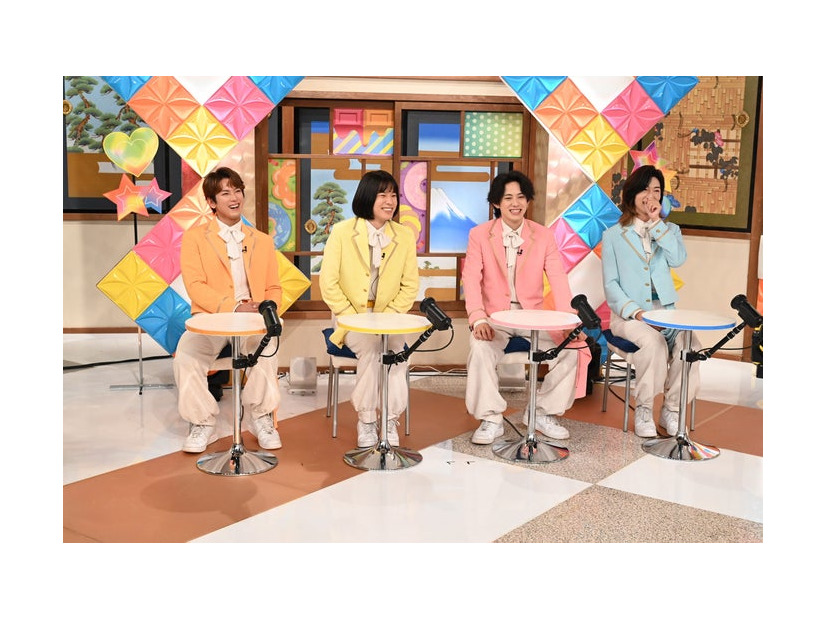 （左から）じん、おヨネ、ケンケン、サカイJr（C）テレビ朝日